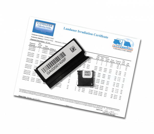 calibration quality control dosimeter