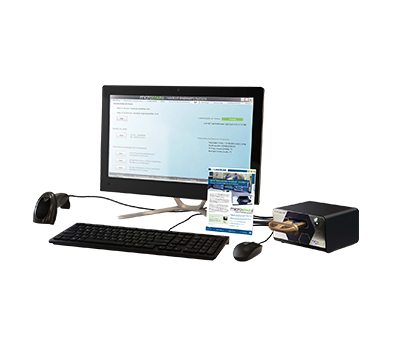 Dosimeter reader for radiation protection for patients